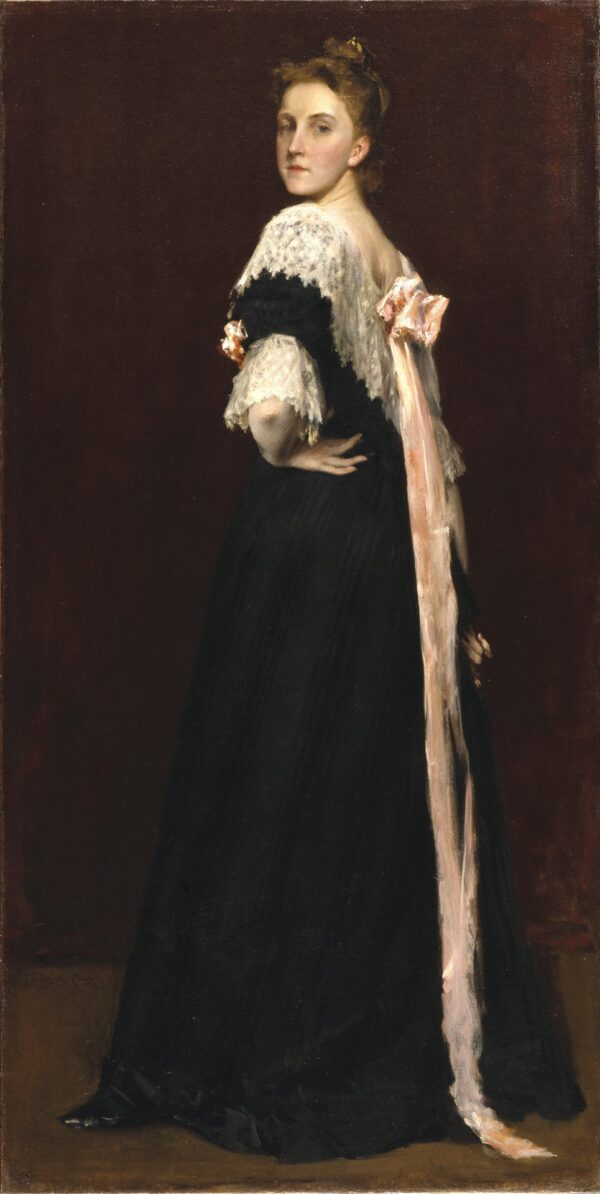 Lydia Field Emmet - by William Merritt Chase