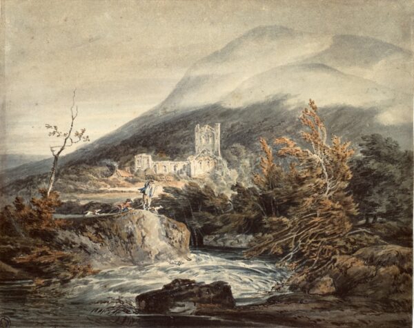 Llanthony Abbey, Monmouthshire - by J. M. W. Turner