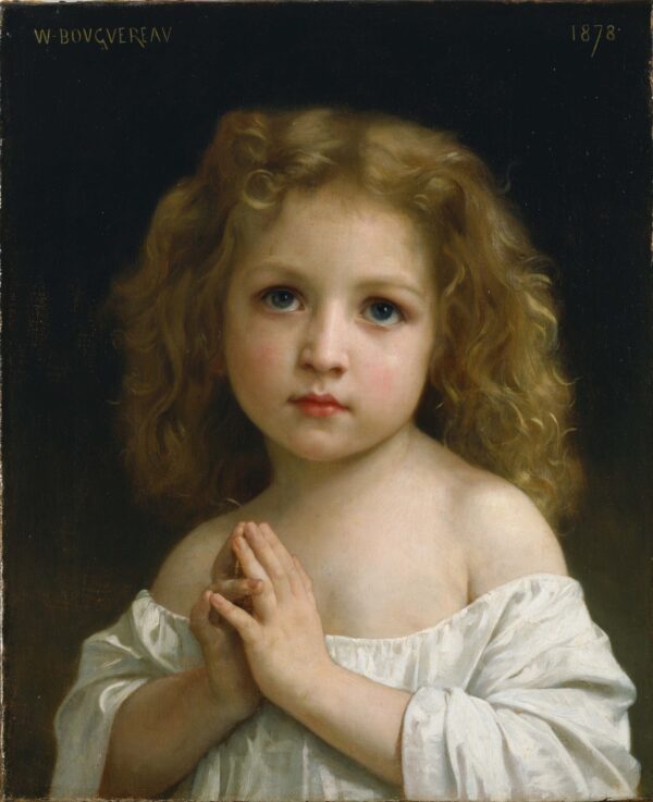 Little Girl - by William-Adolphe Bouguereau