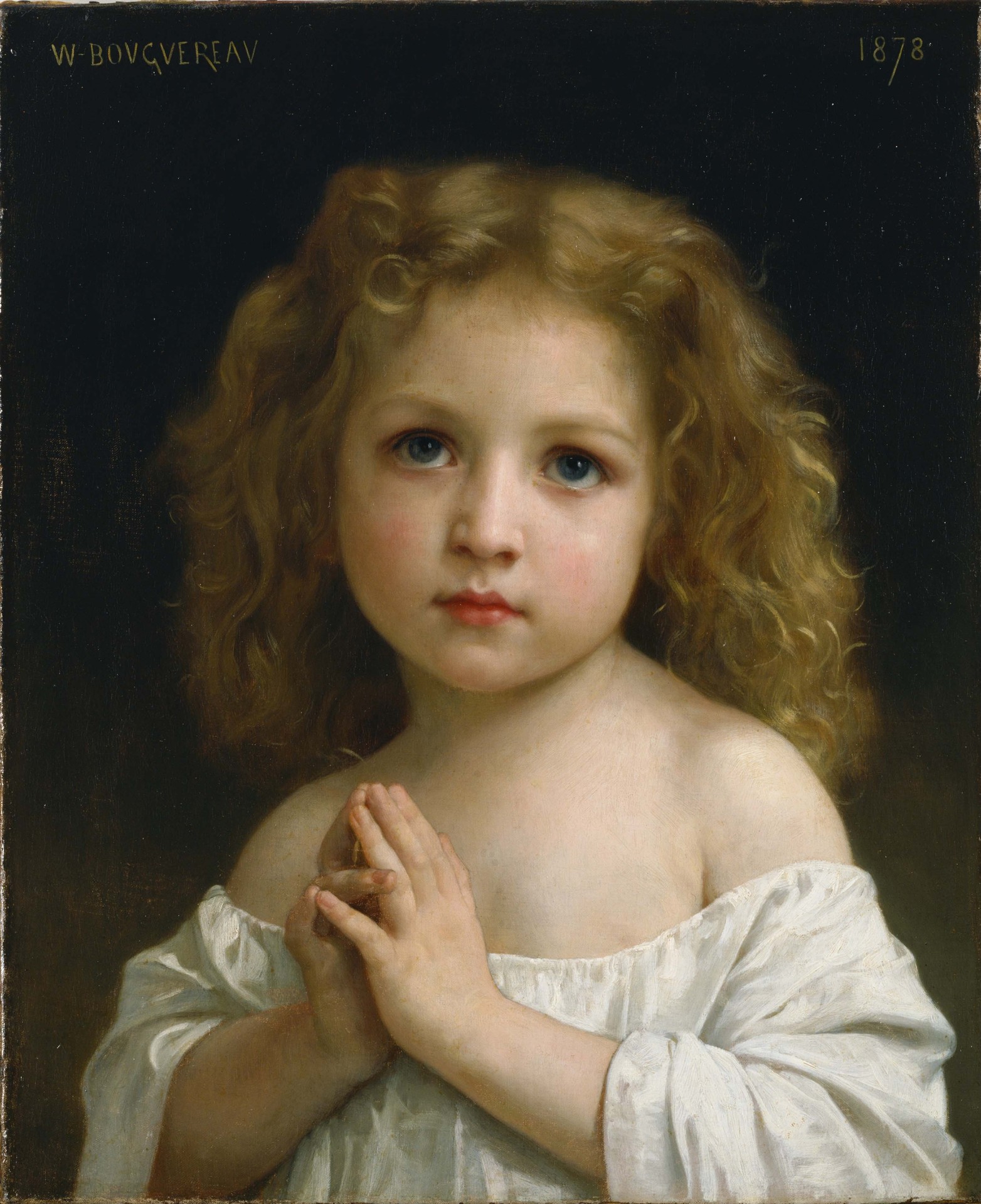 Little Girl - by William-Adolphe Bouguereau