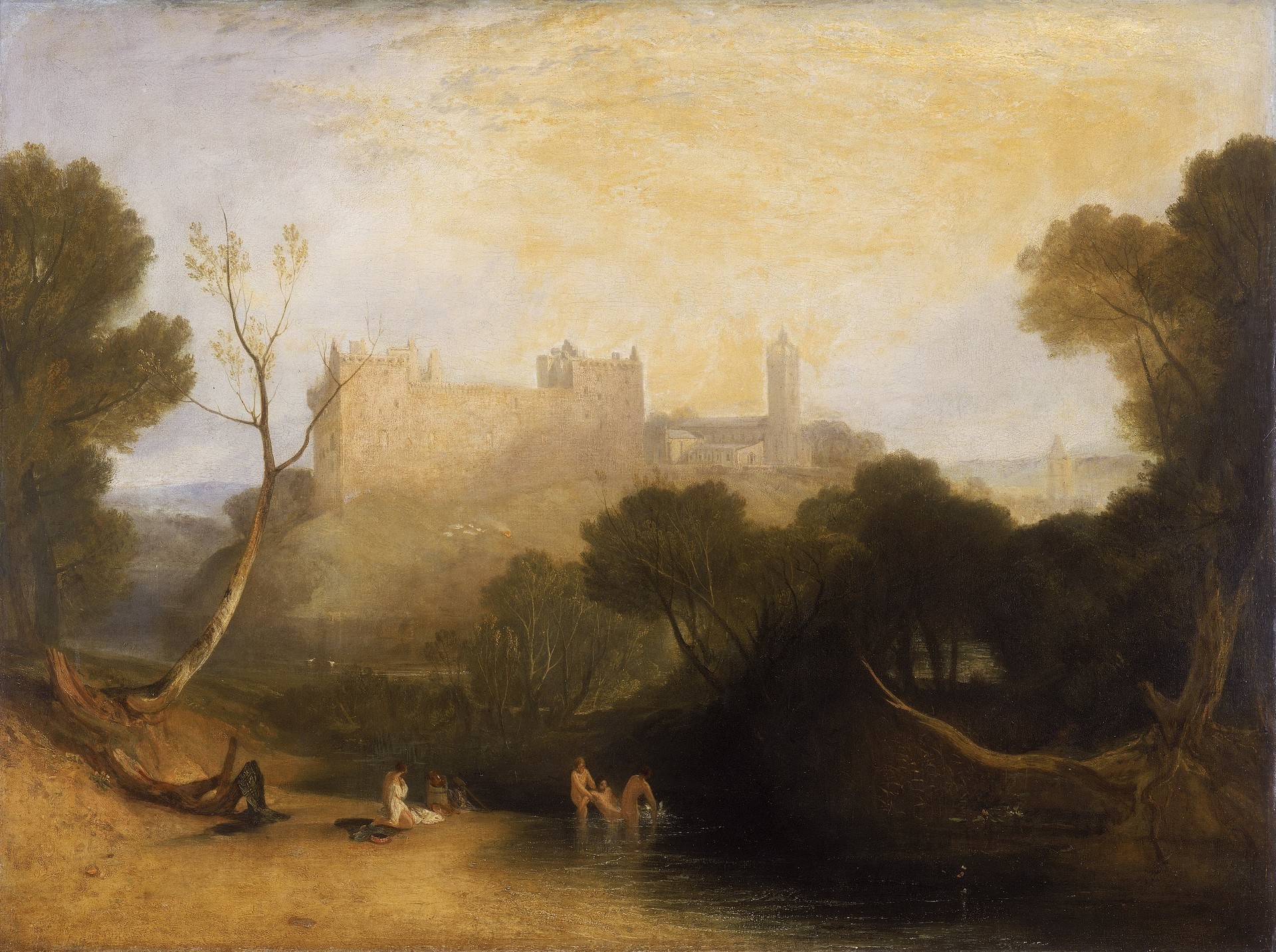 Linlithgow Palace - by J. M. W. Turner
