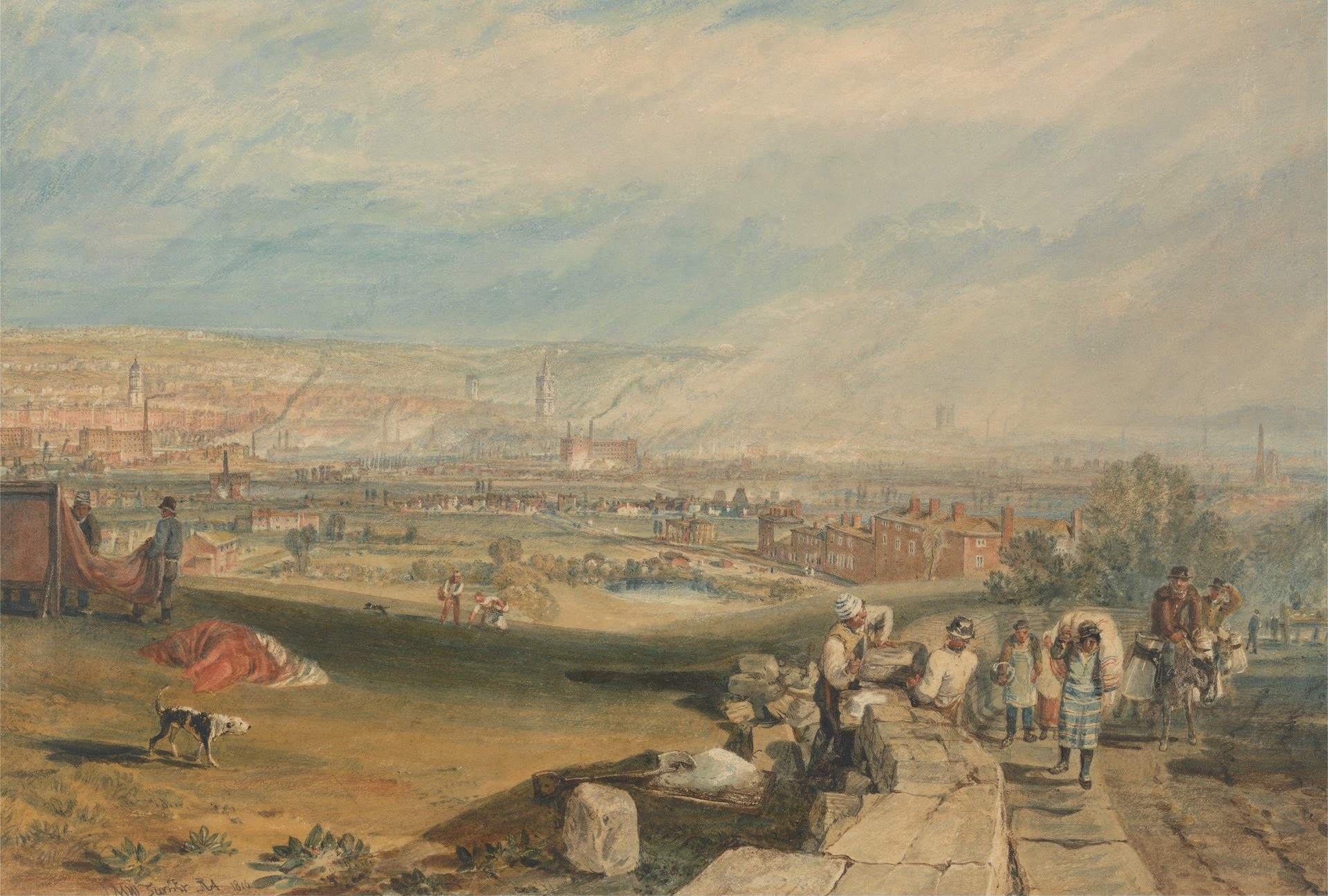 Leeds - by J. M. W. Turner
