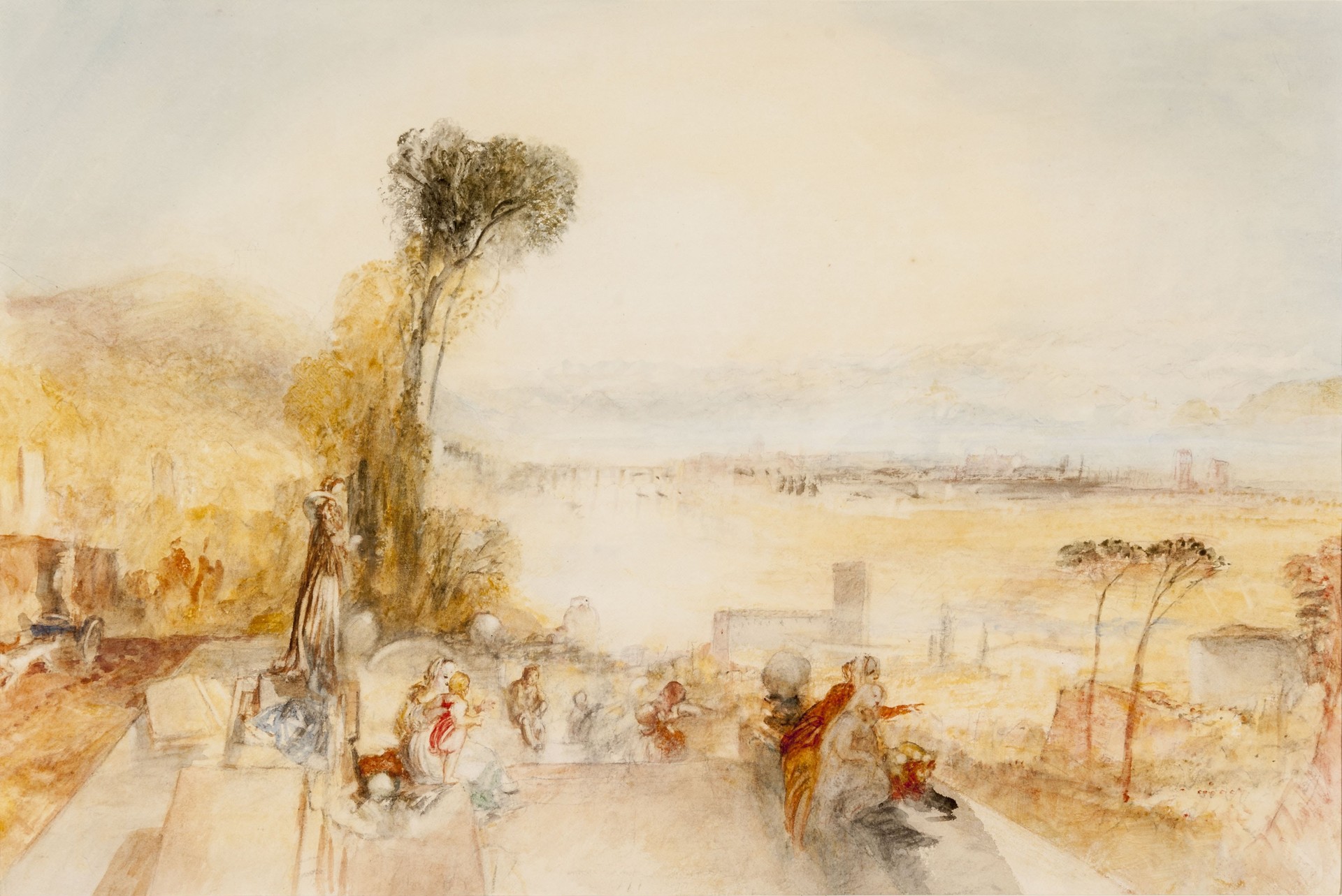 Lake of Thun - by J. M. W. Turner