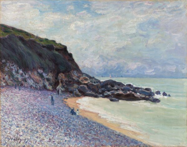 Lady’s Cove, Langland Bay, Wales - by Alfred Sisley