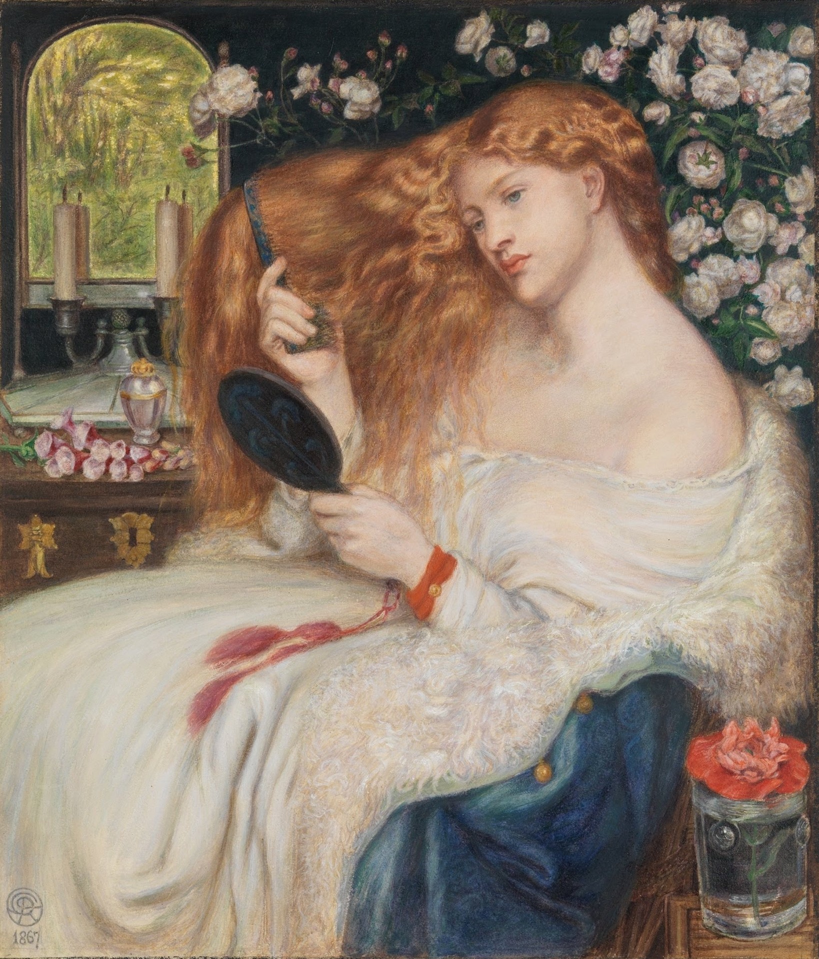 Lady Lilith - by Dante Gabriel Rossetti