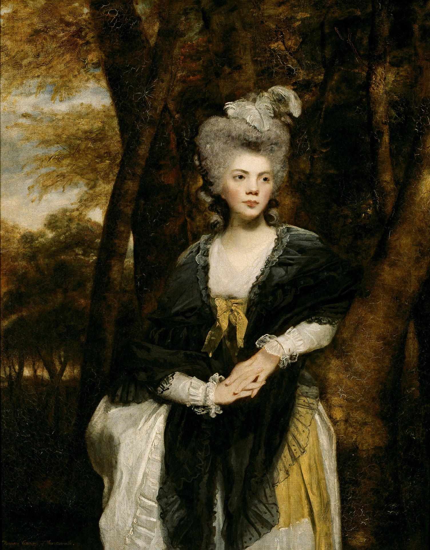 Lady Frances Finch - by Joshua Reynolds