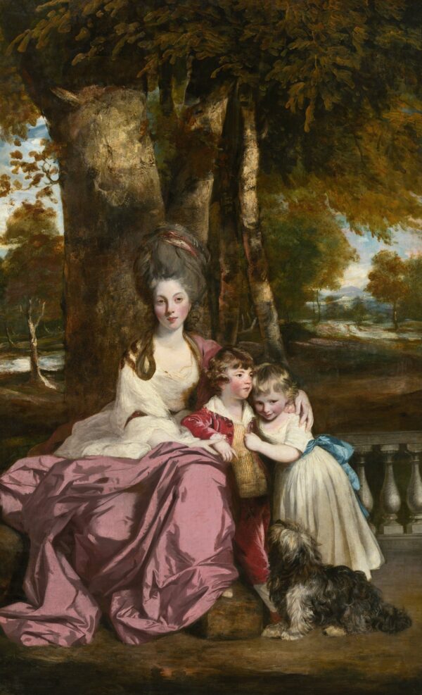 Lady Elizabeth Delmé and Her Children - by Joshua Reynolds
