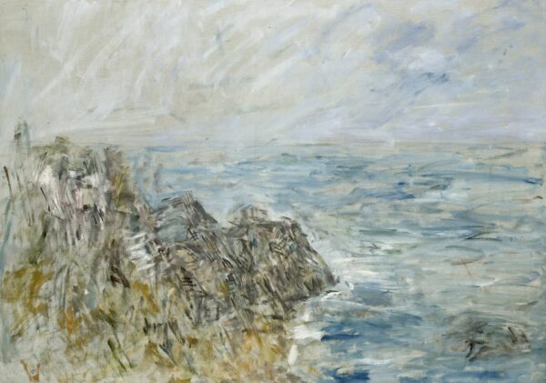 La Pointe du Raz - by Eugène Boudin