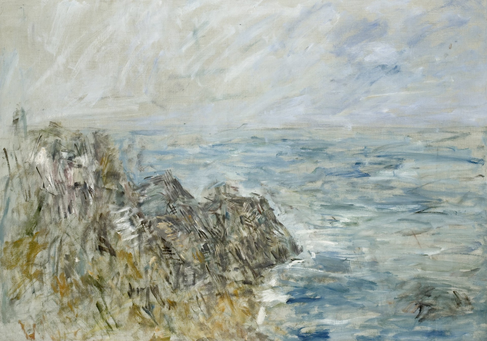 La Pointe du Raz - by Eugène Boudin