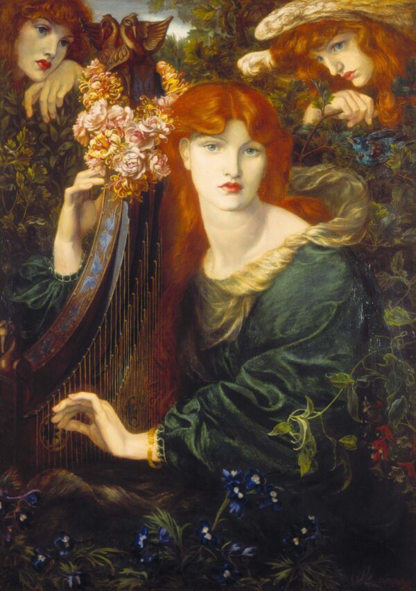 La Ghirlandata - by Dante Gabriel Rossetti