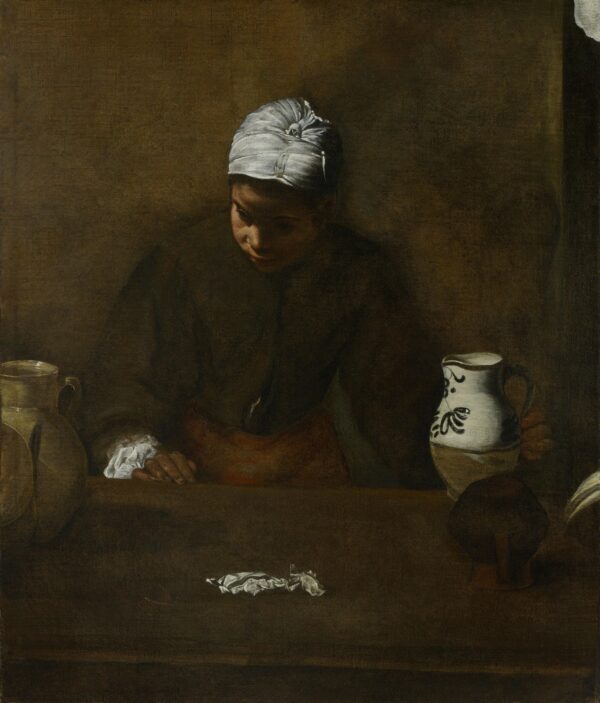 Kitchen Maid - by Diego Velázquez