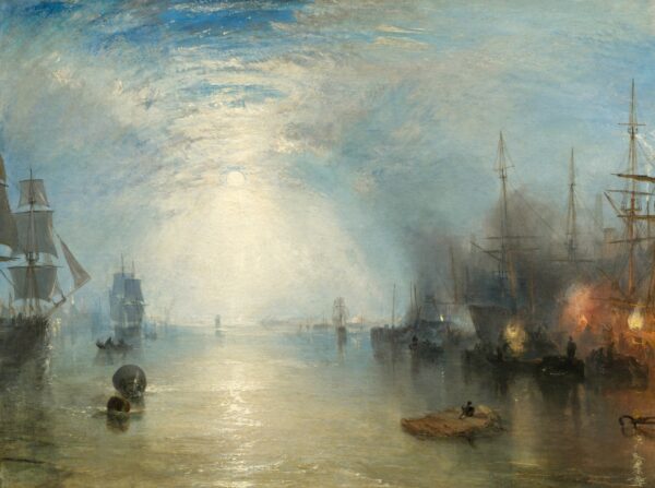 Keelmen Heaving in Coals - by Moonlight - by J. M. W. Turner