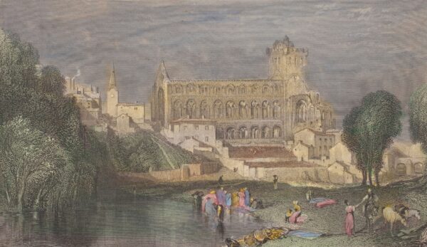 Jedburgh Abbey - by J. M. W. Turner