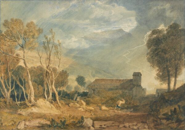 Ingleborough from Chapel-Le-Dale - by J. M. W. Turner