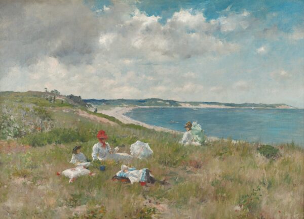 Idle Hours - by William Merritt Chase