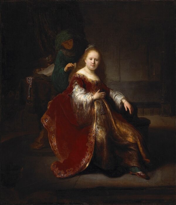 Heroine from the Old Testament - by Rembrandt