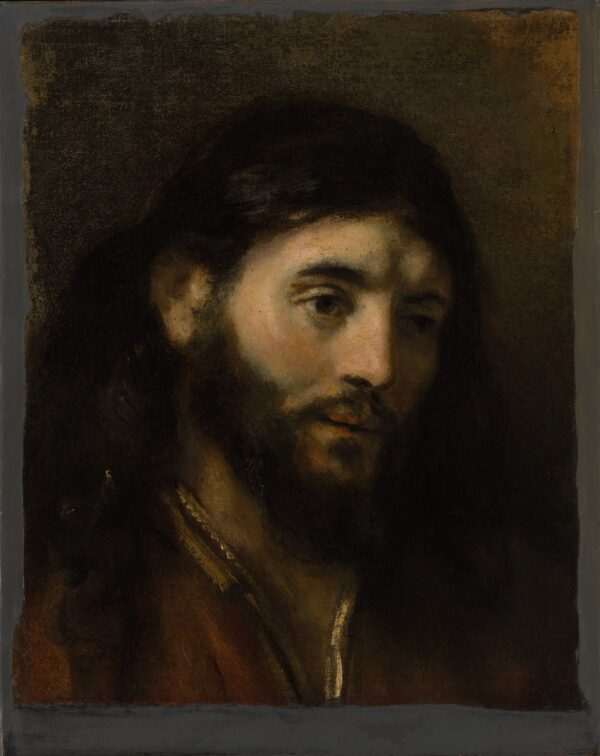 Head of Christ - by Rembrandt