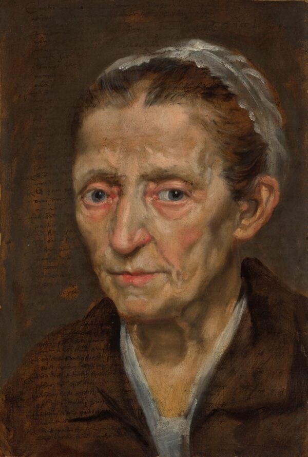 Head of a Woman - by Annibale Carracci
