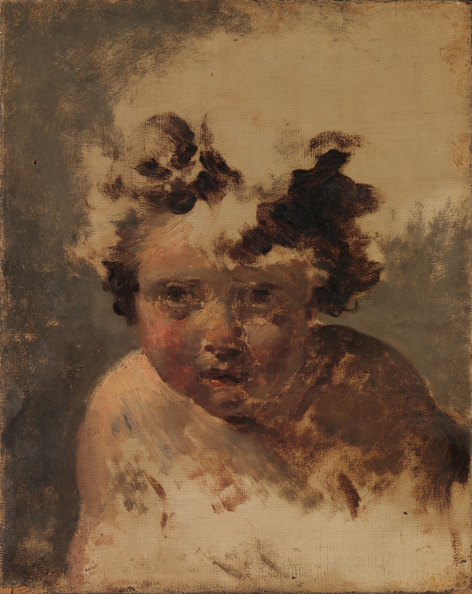 Head of a Child - by Jacques-Louis David