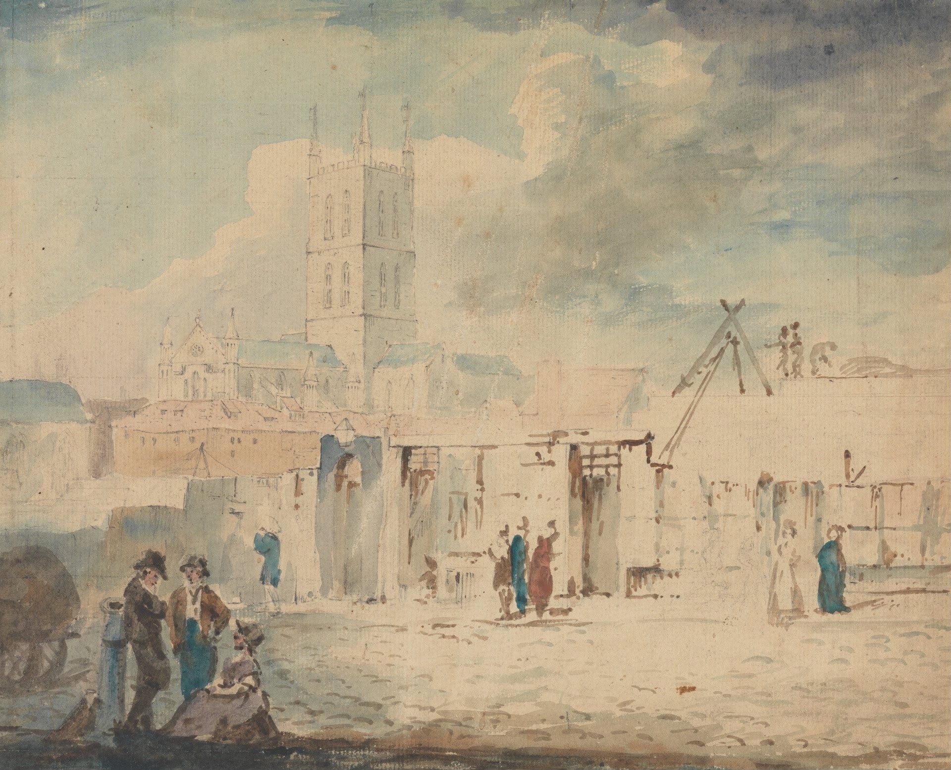 Gloucester Cathedral - by J. M. W. Turner