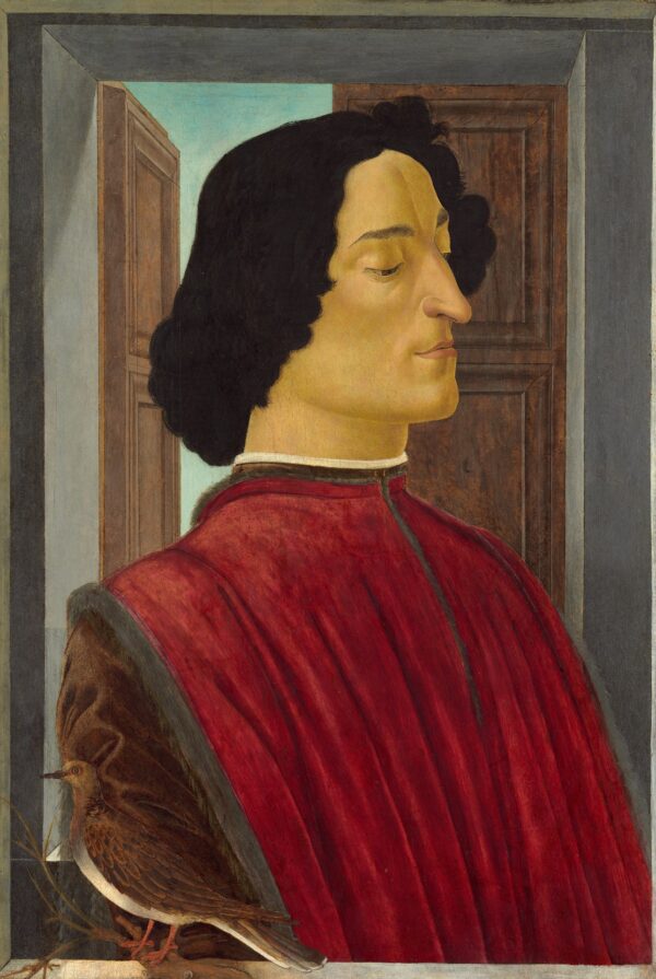 Giuliano de' Medici - by Sandro Botticelli