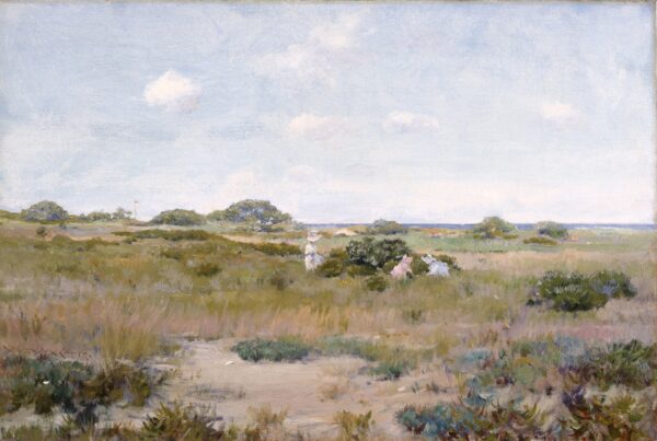Gathering Wild Flowers - by William Merritt Chase