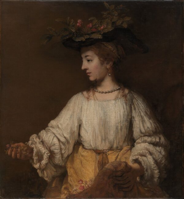Flora - by Rembrandt
