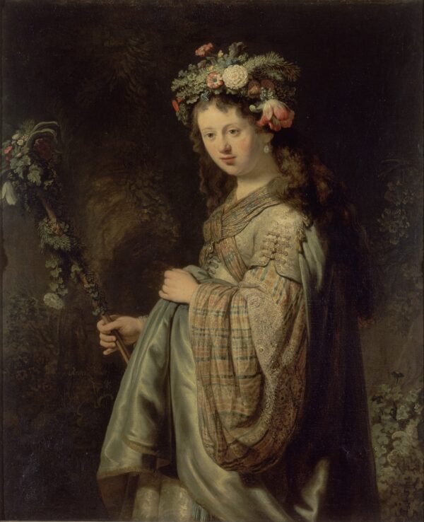 Flora - by Rembrandt
