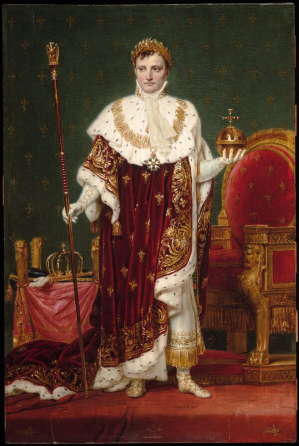 Emperor Napoleon I (1769-1821) - by Jacques-Louis David