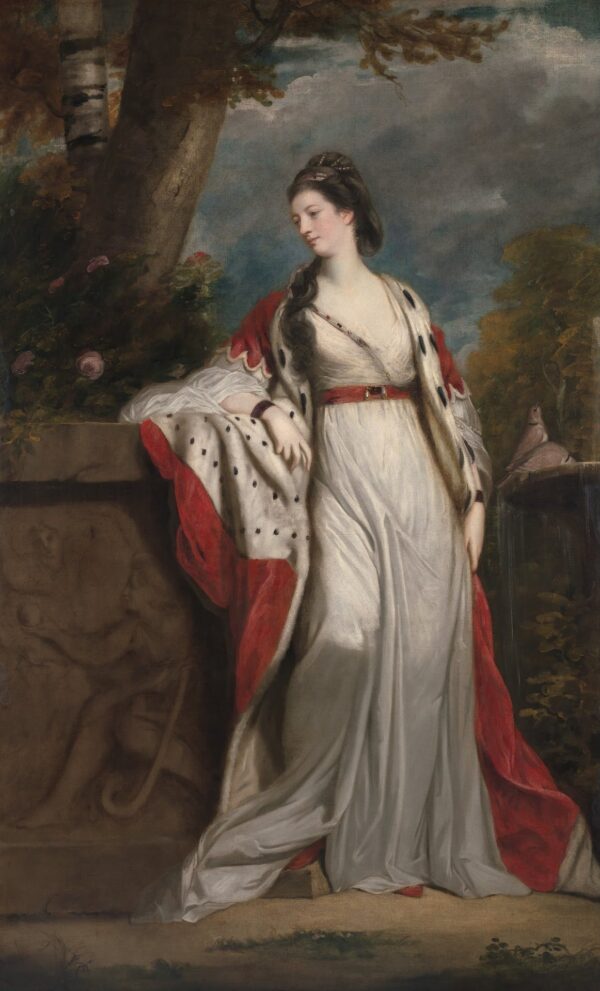 Elizabeth Gunning, Duchess of Hamilton and Argyll - by Joshua Reynolds