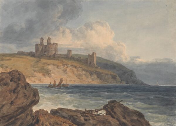 Dustanborough Castle - by J. M. W. Turner
