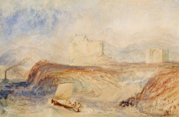 Dunstaffnage - by J. M. W. Turner