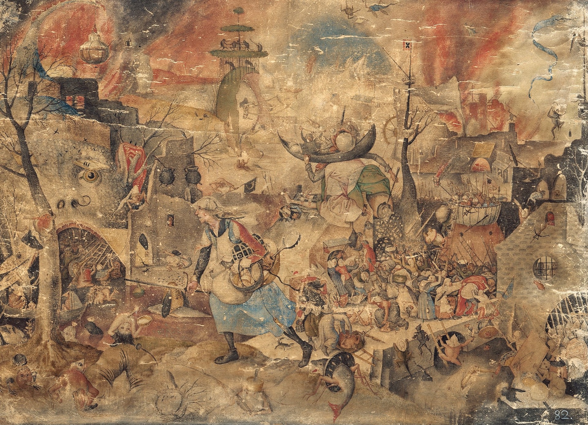 Dulle Griet (Mad Meg) - by Pieter Bruegel the Elder