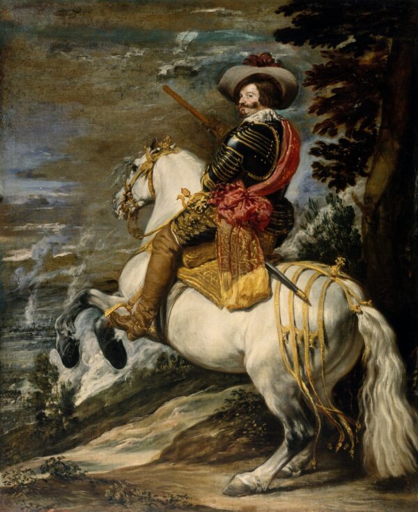 Don Gaspar de Guzmán (1587–1645), Count-Duke of Olivares - by Diego Velázquez