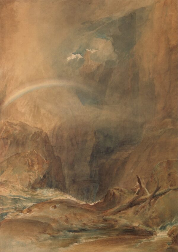 Devil's Bridge, Saint Gotthard's Pass - by J. M. W. Turner