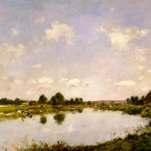 Deauville - by Eugène Boudin