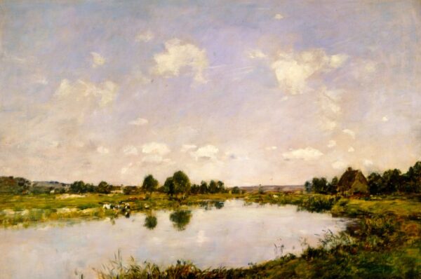 Deauville - by Eugène Boudin