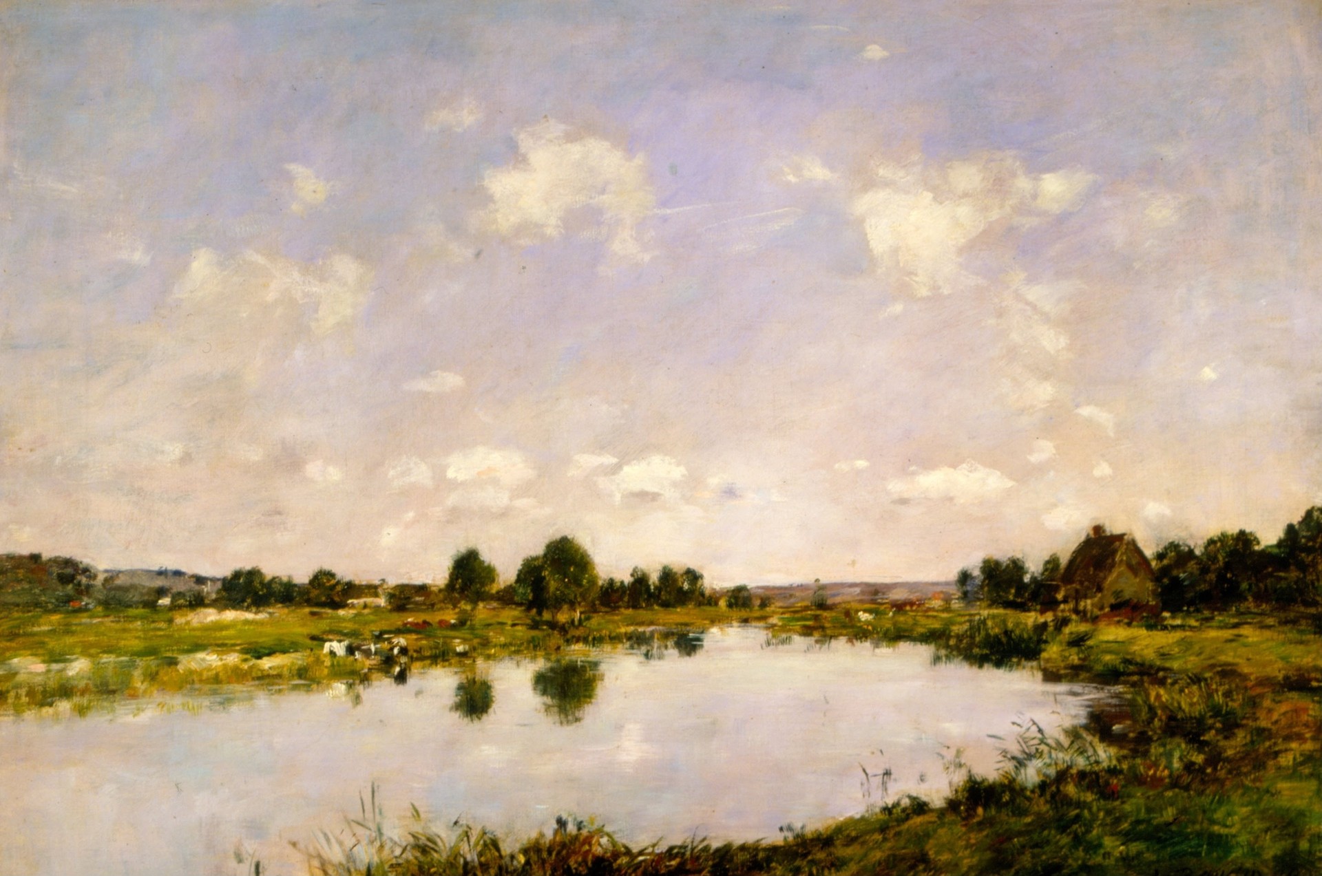 Deauville - by Eugène Boudin