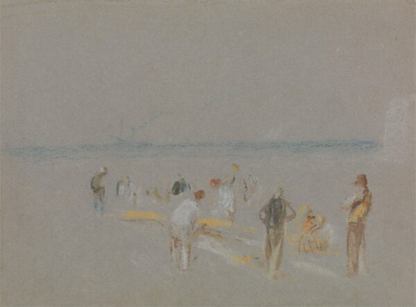 Cricket on the Goodwin Sands - by J. M. W. Turner