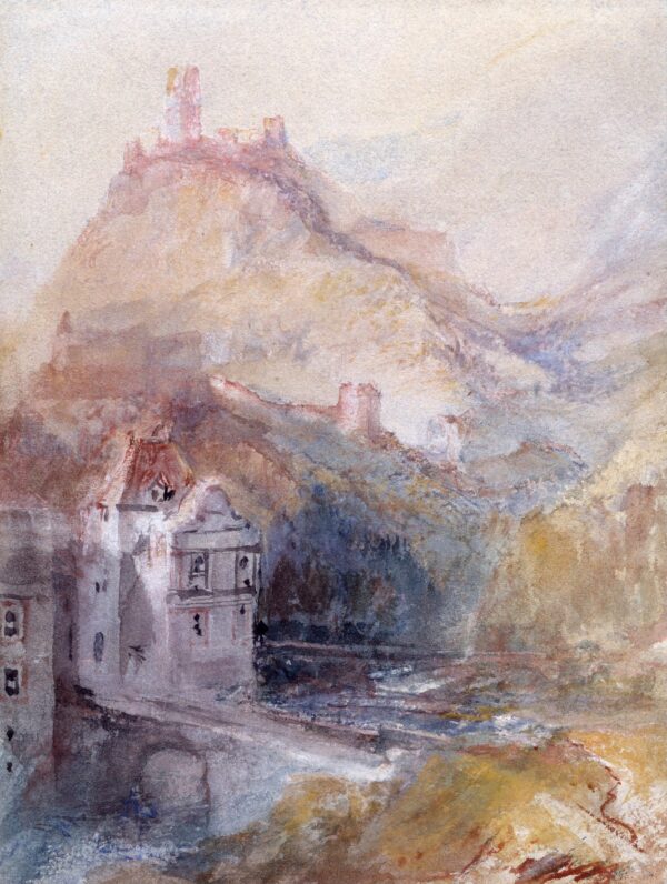 Cochem on the Mosel - by J. M. W. Turner
