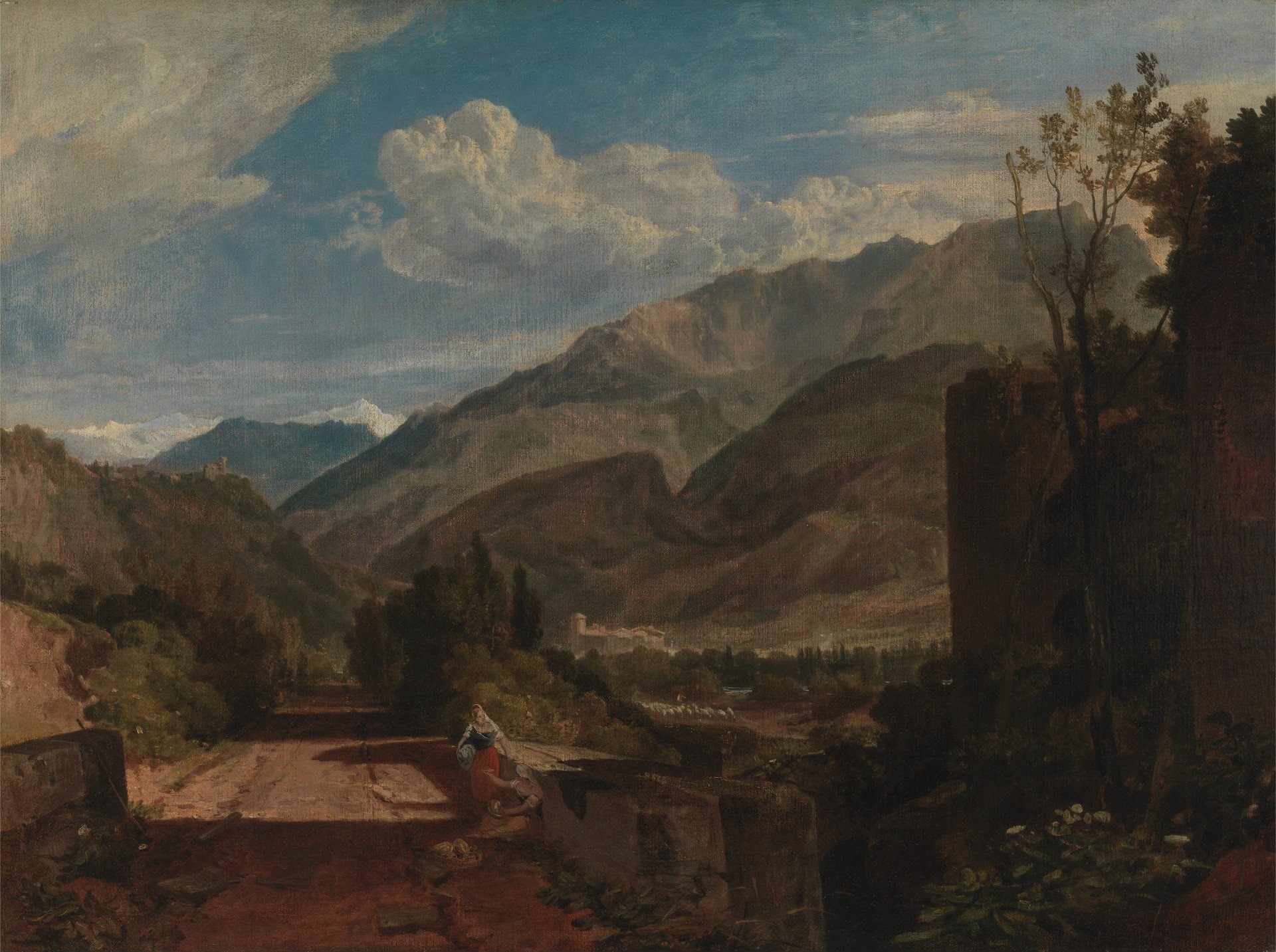 Chateaux de St. Michael, Bonneville, Savoy - by J. M. W. Turner