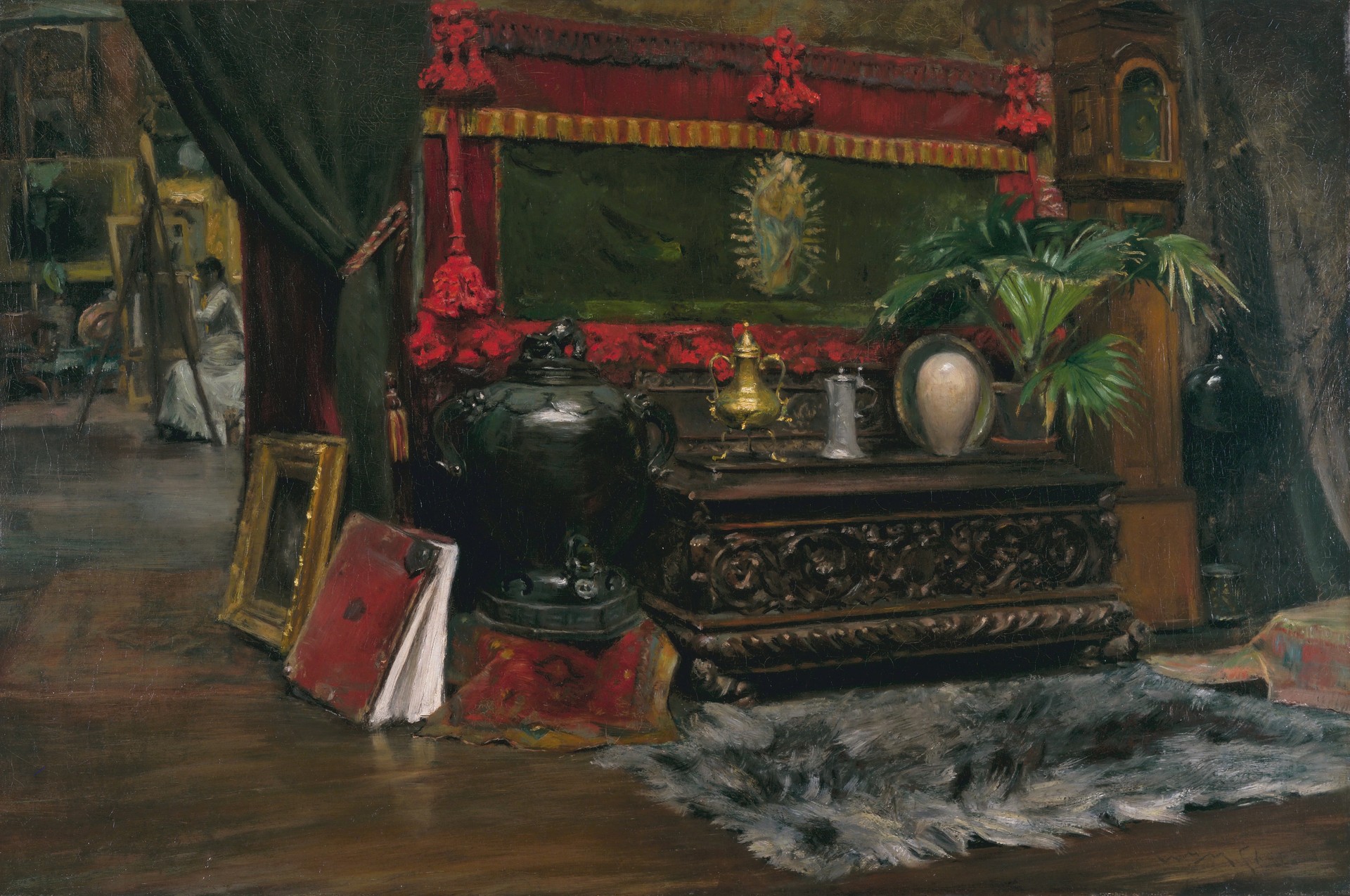 A Corner of My Studio - by William Merritt Chase