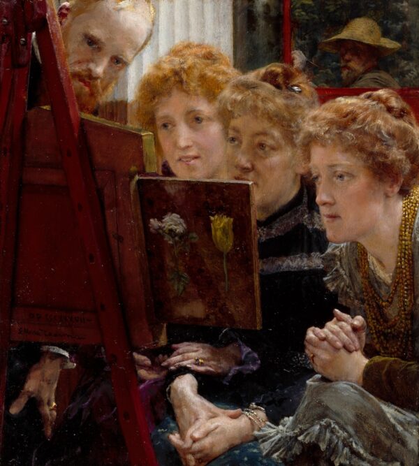 A Family Group - by Lawrence Alma-Tadema