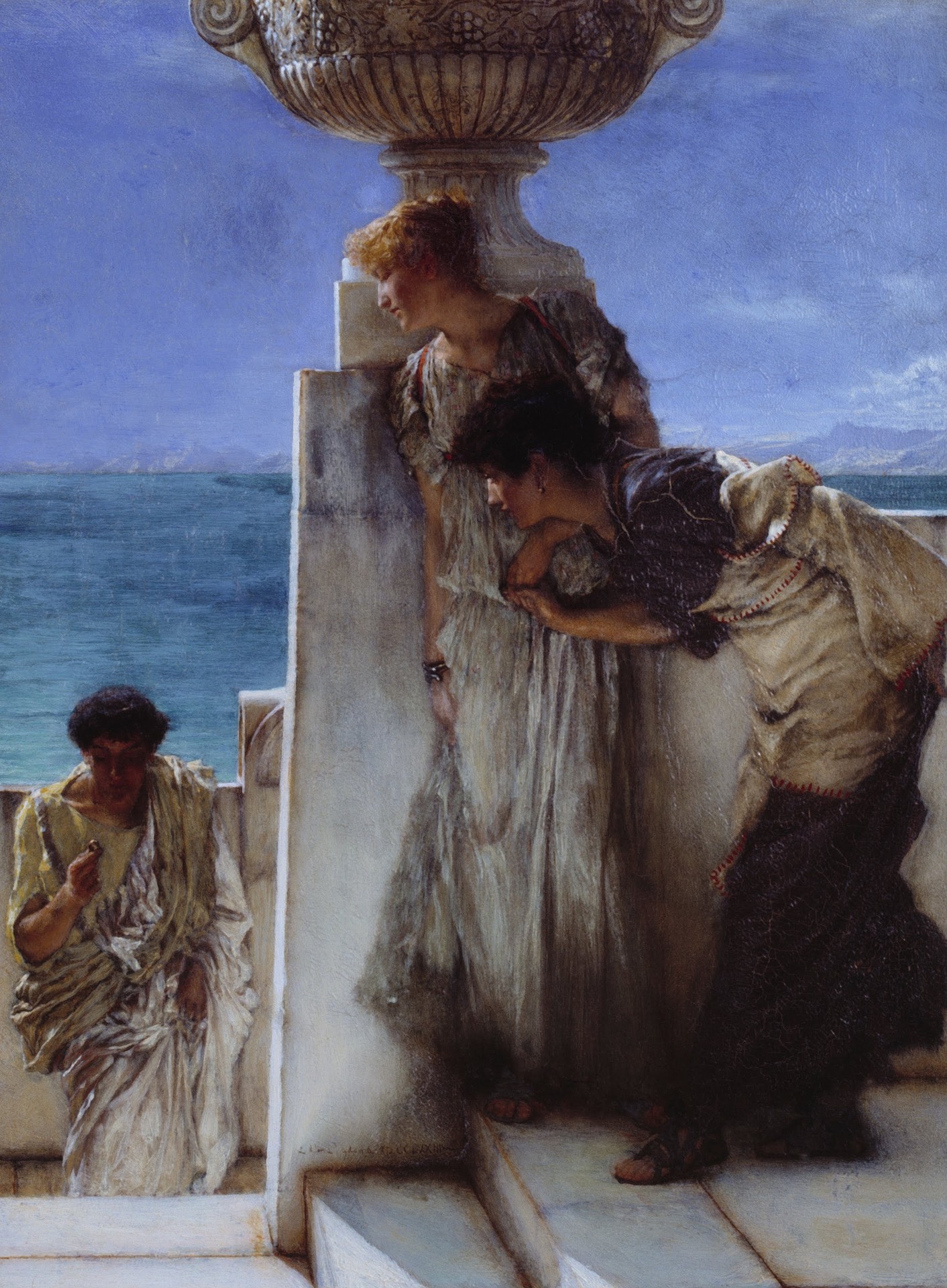 A Foregone Conclusion - by Lawrence Alma-Tadema