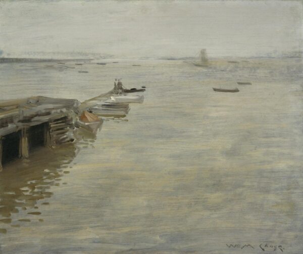 A Gray Day - by William Merritt Chase