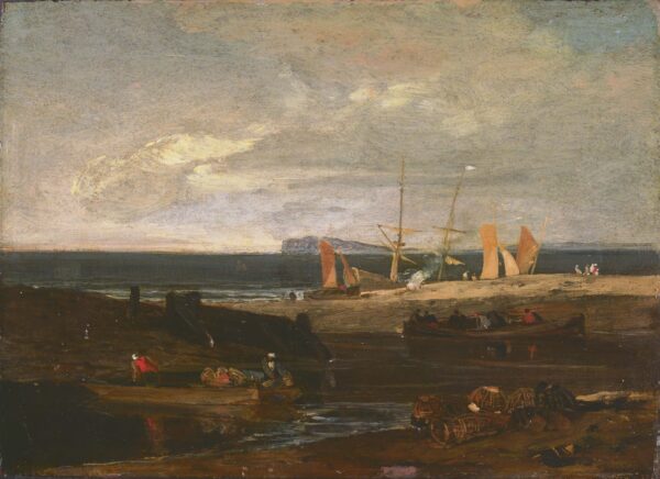A Scene on the English Coast - by J. M. W. Turner