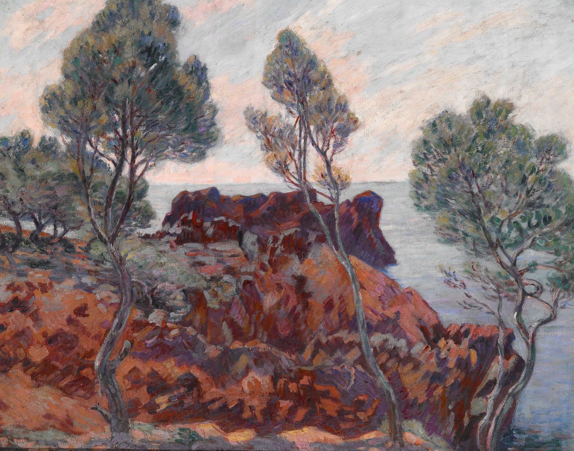 Agay - Les Roches Rouges - by Armand Guillaumin