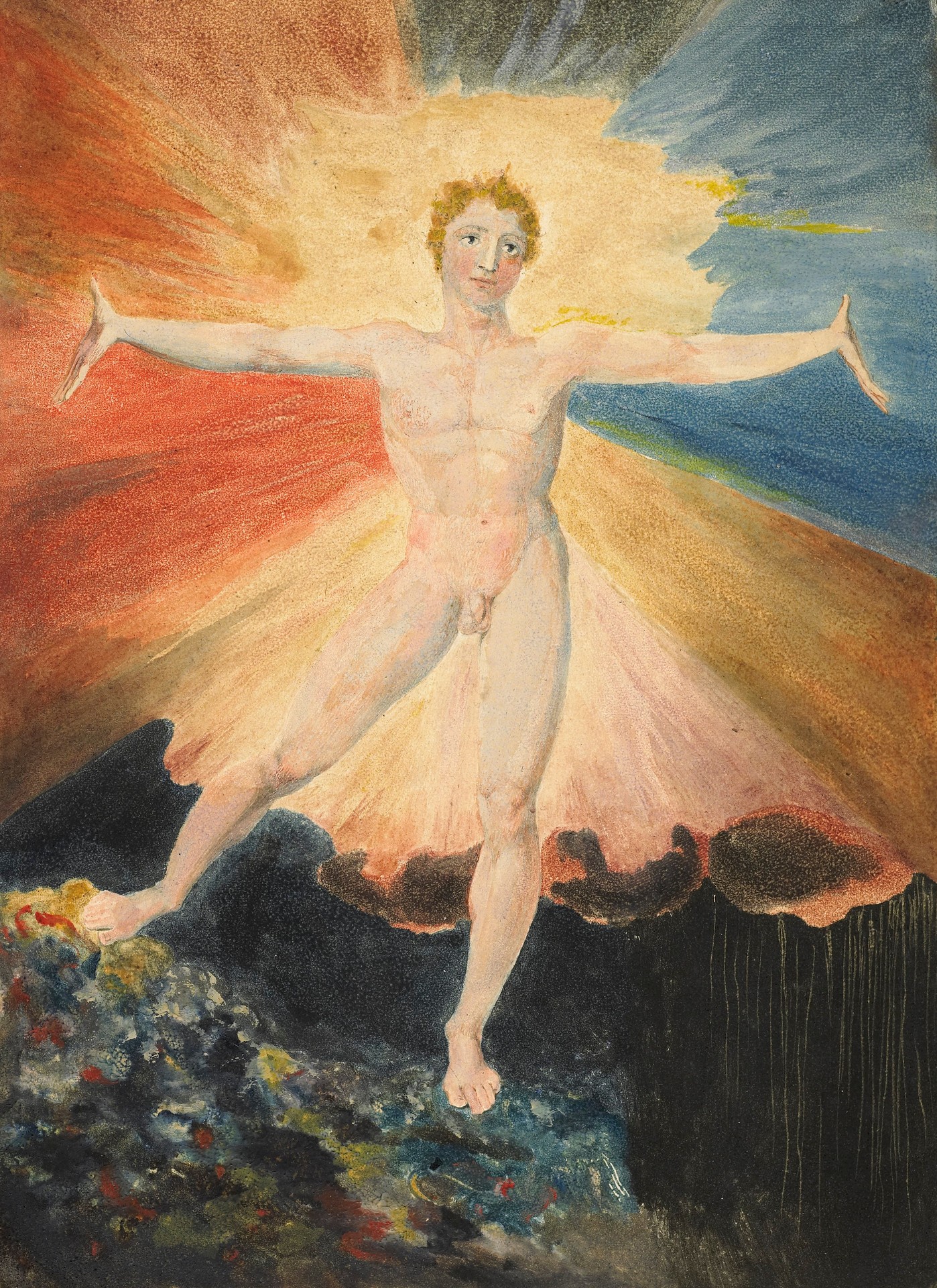 Albion Rose - by William Blake