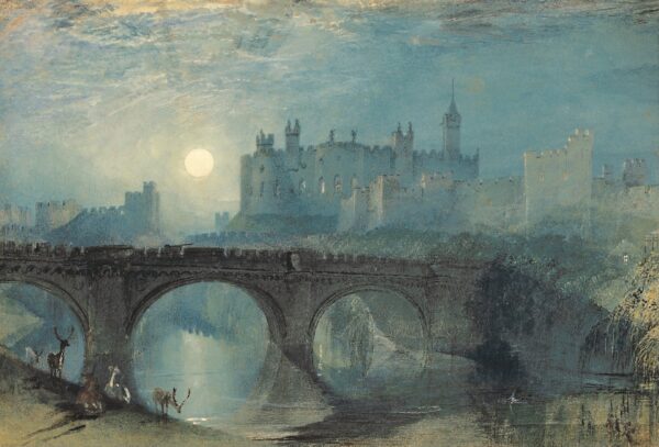 Alnwick Castle - by J. M. W. Turner