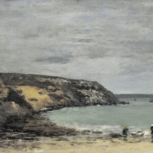 Anchorage Ground in Brest - by Eugène Boudin